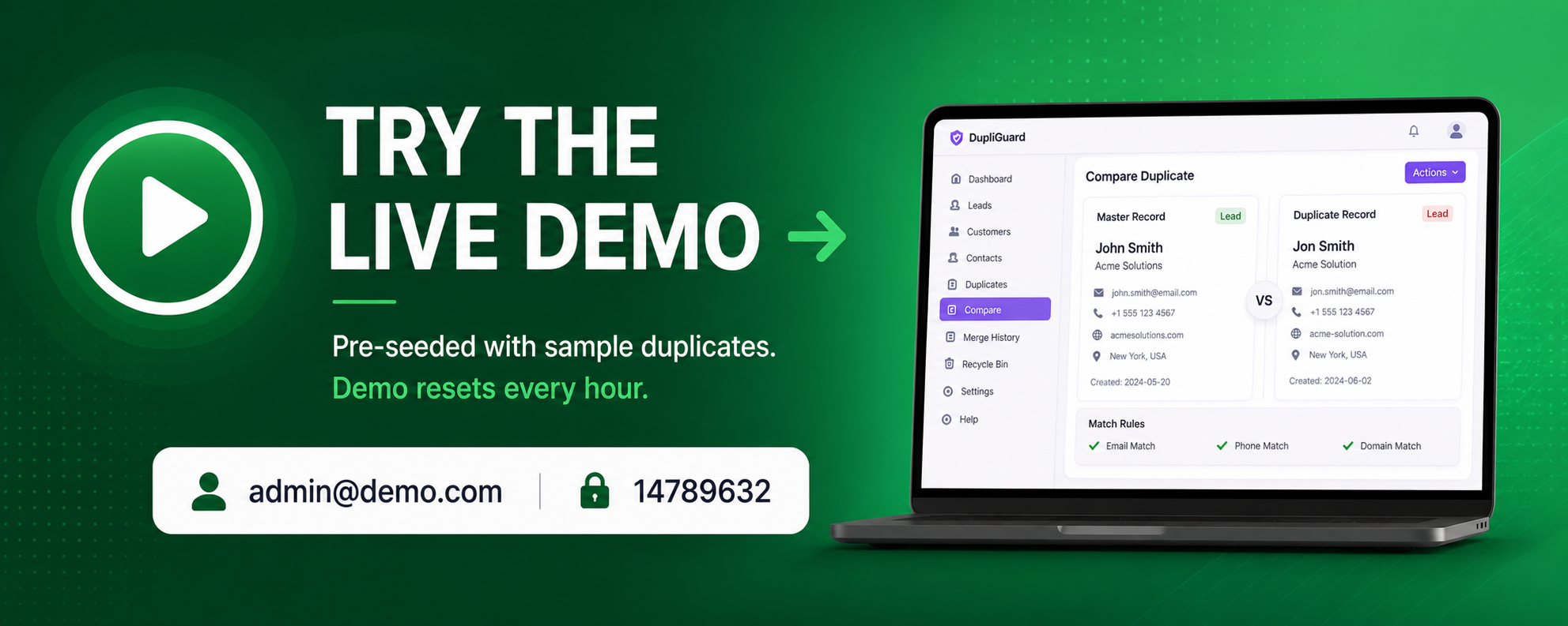 DupliGuard - Duplicate Detector for Perfex CRM