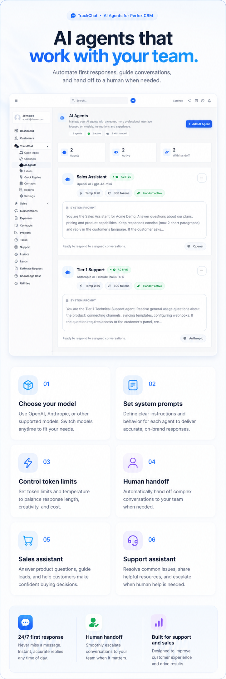 TrackChat - Inbox for Perfex CRM with AI Agents - 2